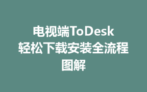 电视端ToDesk轻松下载安装全流程图解-ToDesk官网 - ToDesk下载